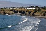 Across Mendocino Bay during the Music Festival