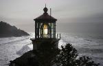 Heceta Head Light from above
