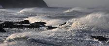 Yachats Bay - Offshore Wind in the Fall