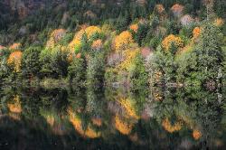Autumn Reflections on the lower Umpqua River
